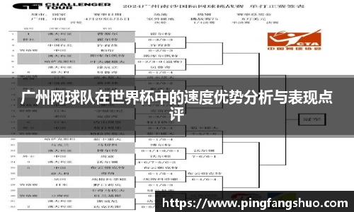 广州网球队在世界杯中的速度优势分析与表现点评