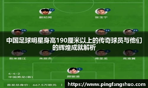 中国足球明星身高190厘米以上的传奇球员与他们的辉煌成就解析