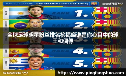 全球足球明星粉丝排名榜揭晓谁是你心目中的球王和偶像